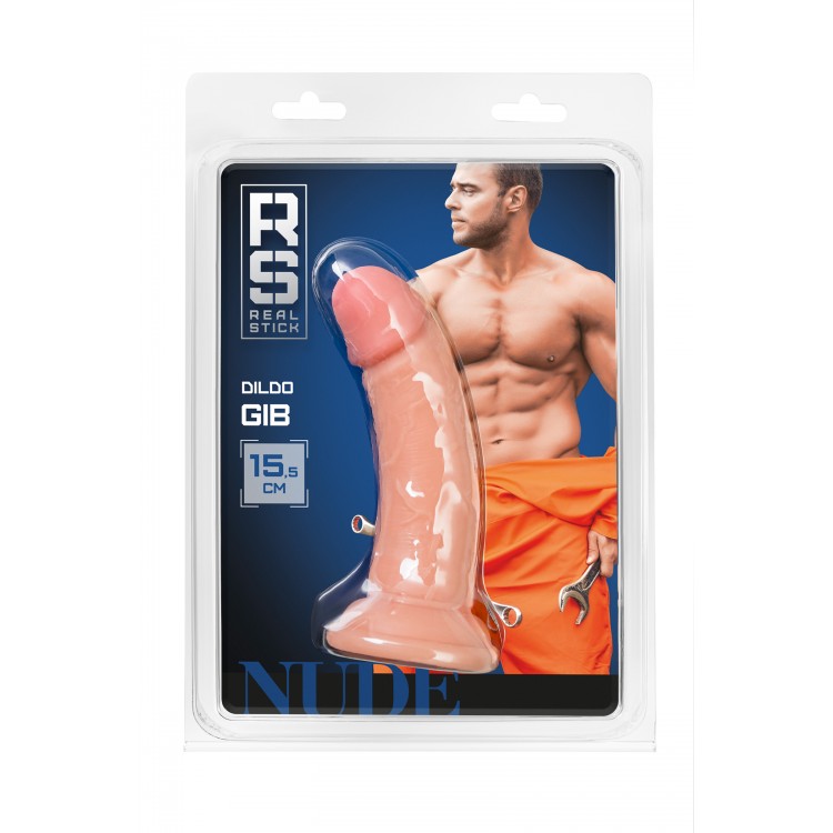 RealStick Çıplak Gib Gerçekçi Yapay Penis, PVC, Et, 15,5 cm RealStick Çıplak Gib Gerçekçi Yapay Penis, PVC, Et, 15,5 cm