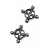 TOYFA Metal meme kelepçeleri, Metal, gümüş, 2,6 cm TOYFA Metal meme kelepçeleri, Metal, gümüş, 2,6 cm