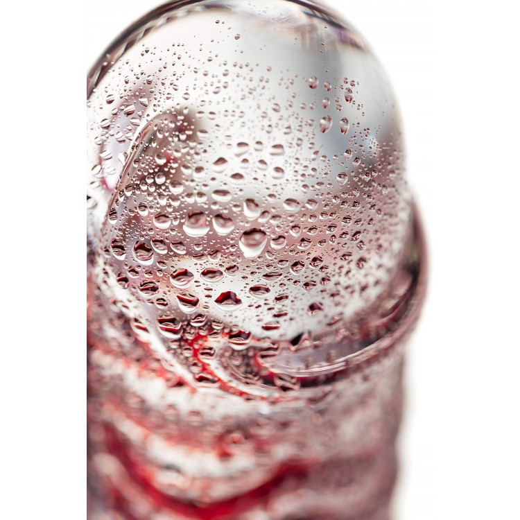 Gerçekçi olmayan yapay penis Sexus Glass, cam, transparan, 16 cm