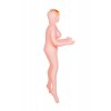 Dolls-X şişme oyuncak bebek by TOYFA Olivia, sarışın, üç delikli, siber sokma: vajina-anüs