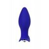 ToDo by Toyfa Fancy Anal Plug, silikon, mavi, 10,7 cm, Ø 3,5 cm