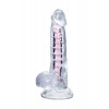 A-Toys by TOYFA  Paret Jel Dildo, TPE, Şeffaf, 18 cm