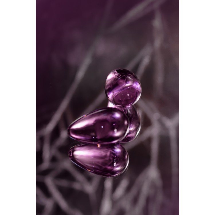 Sexus Glass Vajinal Topları, cam, pembe, Ø 2,7 cm