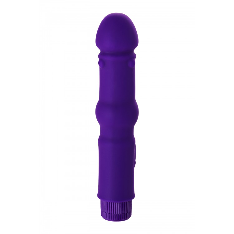 A-Toys by TOYFA Vibratör, silikon, mor, 18 cm A-Toys by TOYFA Vibratör, silikon, mor, 18 cm