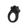 A-Toys by TOYFA  Brid  Titreşim Penis Halkası, silikon, siyah, 6,3, Ø 3,1 cm