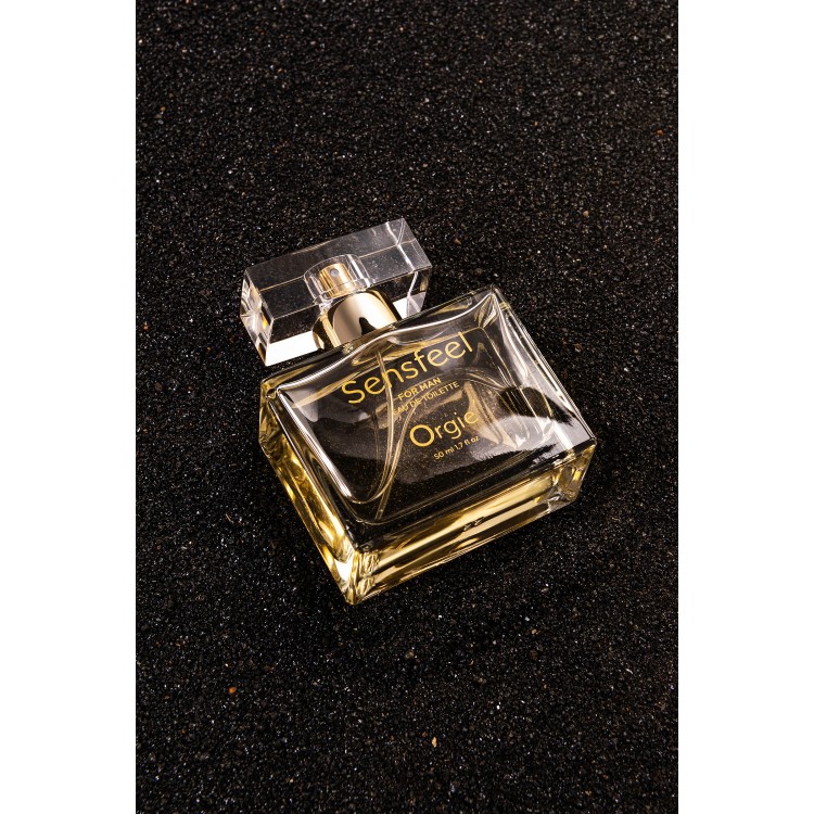 Orgie Sensfeel for Man Eau de Toilette – Erkekler İçin Çekicilik Artırıcı Parfüm 50 ml