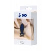 ToDo by Toyfa Brilliant anal kılıf, silikon, mavi, beyaz kristalli 7 cm, Ø 2,8 cm, 26 g