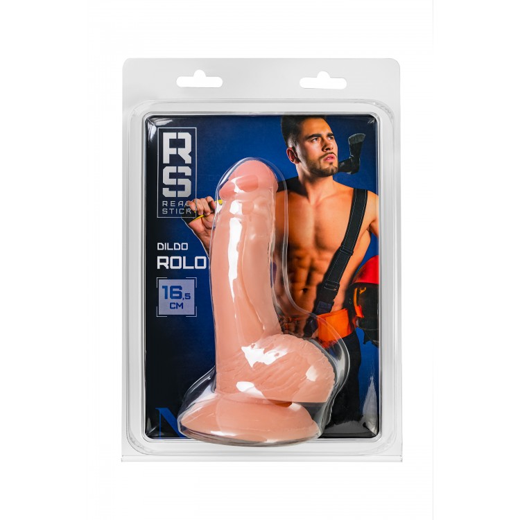 RealStick Nude Rolo, PVC, et, 17 cm gerçekçi yapay penis RealStick Nude Rolo, PVC, et, 17 cm gerçekçi yapay penis