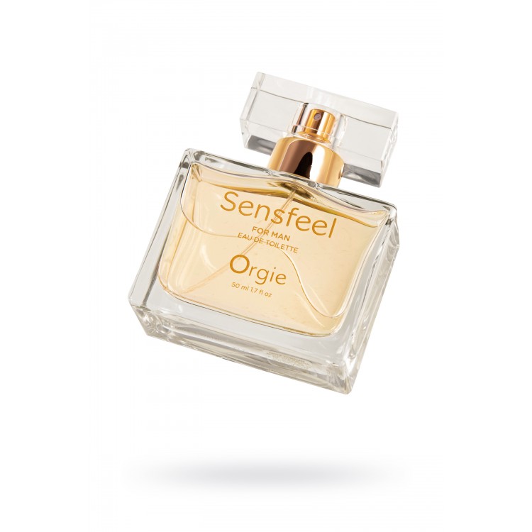 Orgie Sensfeel for Man Eau de Toilette – Erkekler İçin Çekicilik Artırıcı Parfüm 50 ml