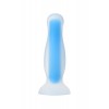 Beyond by Toyfa Kyle Glow Gece Parlayan Anal Plug , Silikon, Şeffaf, 10 cm