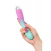 Flovetta AZALIA Kavisli Başlıklı Vibratör, Silikon, Nane Pembesi, 20.5 cm