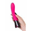 Vibrator eroTeq Mecawn, silicone, pink, 20.5 cm