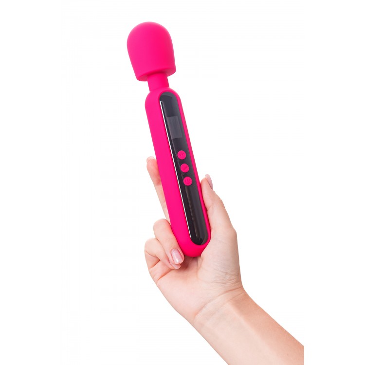 eroTeq Samimi masaj aleti Mashr, silikon, pembe, 23,5 cm