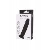 A-Toys by Toyfa Anal Yapay penis Arkn, silikon, siyah, 14 cm