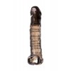 XLover by Toyfa Penis Klıfı, Boyutu Arttırıcı, TPE, siyah, Şeffaf, 22.5 cm