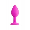 ToDo by Toyfa Brilliant Anal Plug, silikon, pembe, 7 cm, Ø 2 cm, 50 g