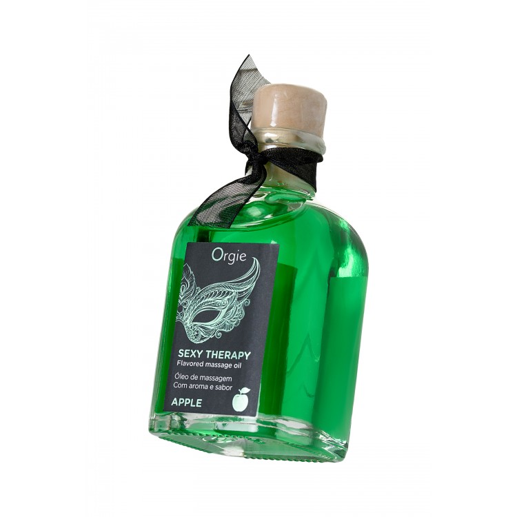 Orgie Sexy Therapy Apple – Elma Aromalı Güçlendirici ve Uyarıcı Masaj Yağı 100 ml