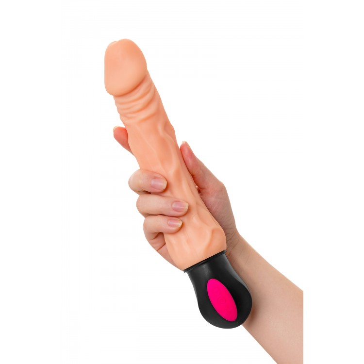 A-Toys by TOYFA Cocksman  Realistik Vibratörü, TPE, Ten, 26,5 cm
