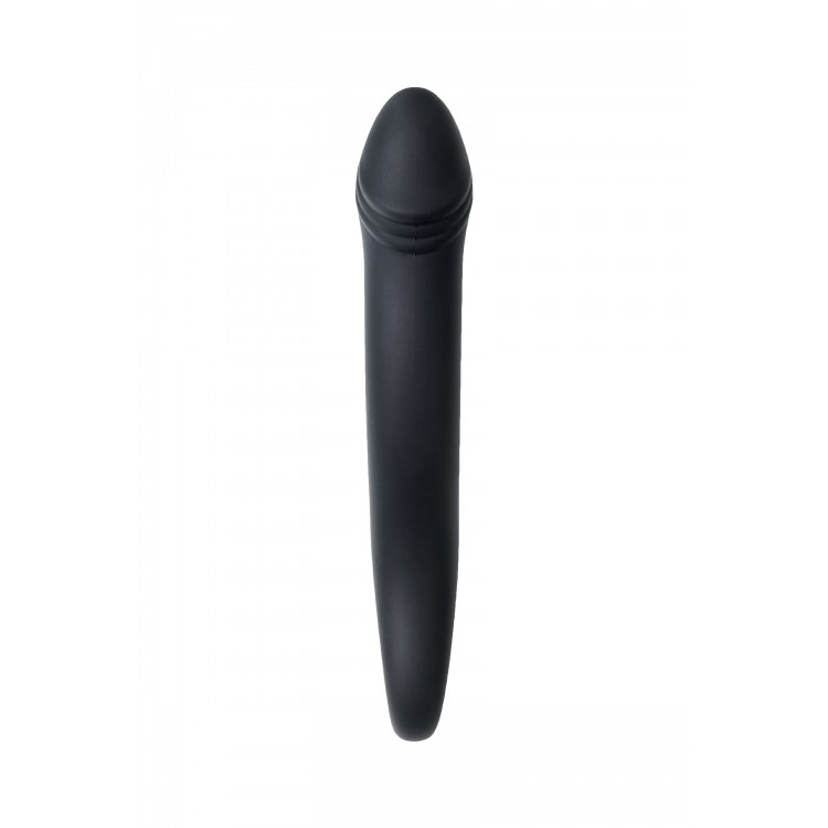 TOYFA POPO Pleasure Dorado anal stimülatörü, su geçirmez, silikon, siyah, 18 cm, Ø 3,5 cm