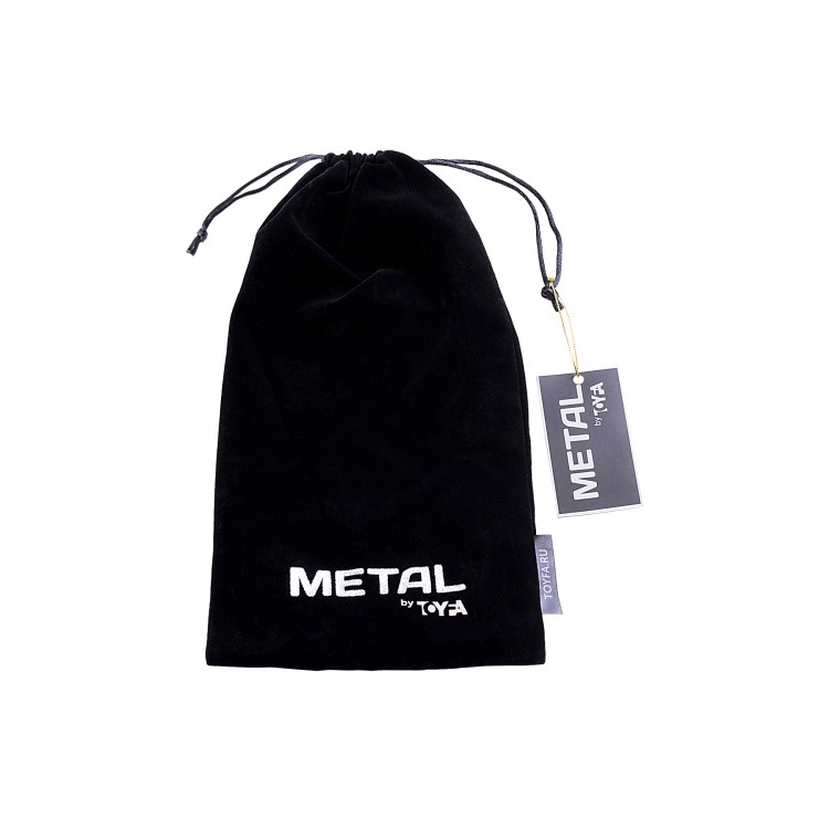 Toplu anal kanca TOYFA Metal, metal, gümüş, 37 cm