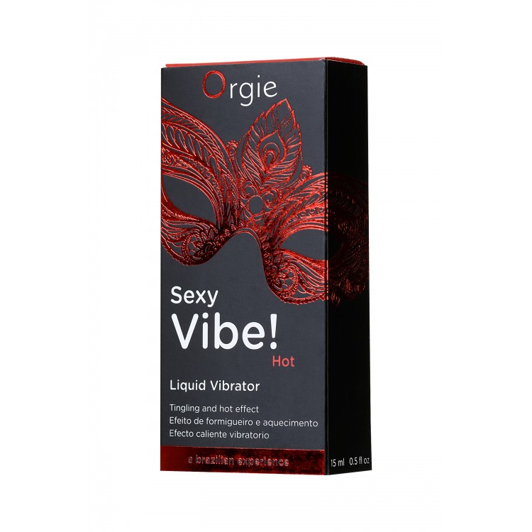Orgie Sexy Vibe Hot – Isı ve Uyarıcı Etkili Jel 15 ml