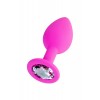 ToDo by Toyfa Brilliant Anal Plug, silikon, pembe, 7 cm, Ø 2 cm, 50 g