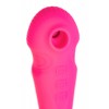 Vakum uyarımlı vibratör-pulsatör JOS COTOX, silikon, pembe, 23 cm