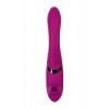 JOS Vakum uyarımlı döner vibratör Spinser, silikon, mor, 23 cm