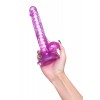 A-Toys by TOYFA Jel Dildo Celiam, TPE, mor, 20,5 cm