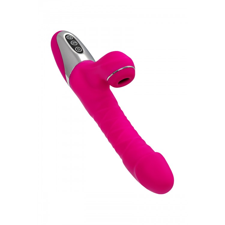 JOS TO-FROLLY Vakum Dalgası Vibratörü, Silikon, Pembe, 21,5 cm JOS TO-FROLLY Vakum Dalgası Vibratörü, Silikon, Pembe, 21,5 cm