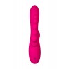 JOS TRIPLING  3'ü 1 Arada Vibratör, Silikon, Pembe, 21 cm