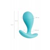 ToDo by Toyfa Blob Anal Plug, silikon, mavi, 5,5 cm, Ø 2,1 cm ToDo by Toyfa Blob Anal Plug, silikon, mavi, 5,5 cm, Ø 2,1 cm