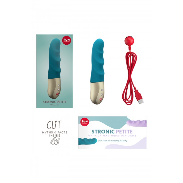 Fun Factory STRONİC PETİTE Vibratör -Mini , silikon, mor, 17 cm Fun Factory STRONİC PETİTE Vibratör -Mini , silikon, mor, 17 cm
