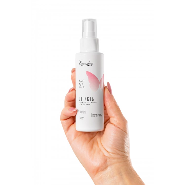 Eromantica "Tutku" için vücut ve saç spreyi, 110 ml