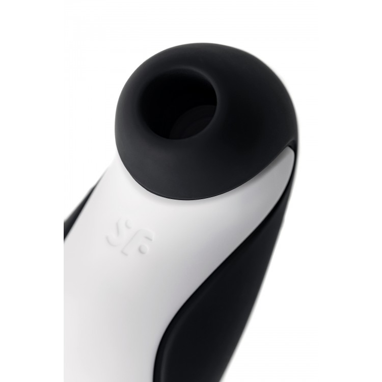 Satisfyer Orca Vakum dalgası temassız klitoral uyarıcı, silikon, siyah, 11,5 cm