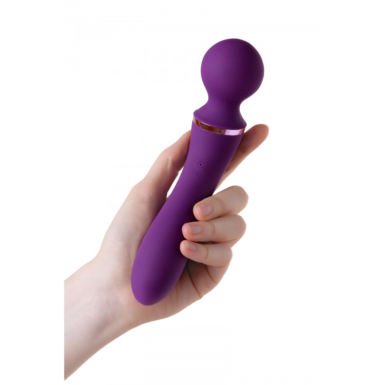 Eromantica Uma çok fonksiyonlu vibratör, silikon, mor, 20 cm