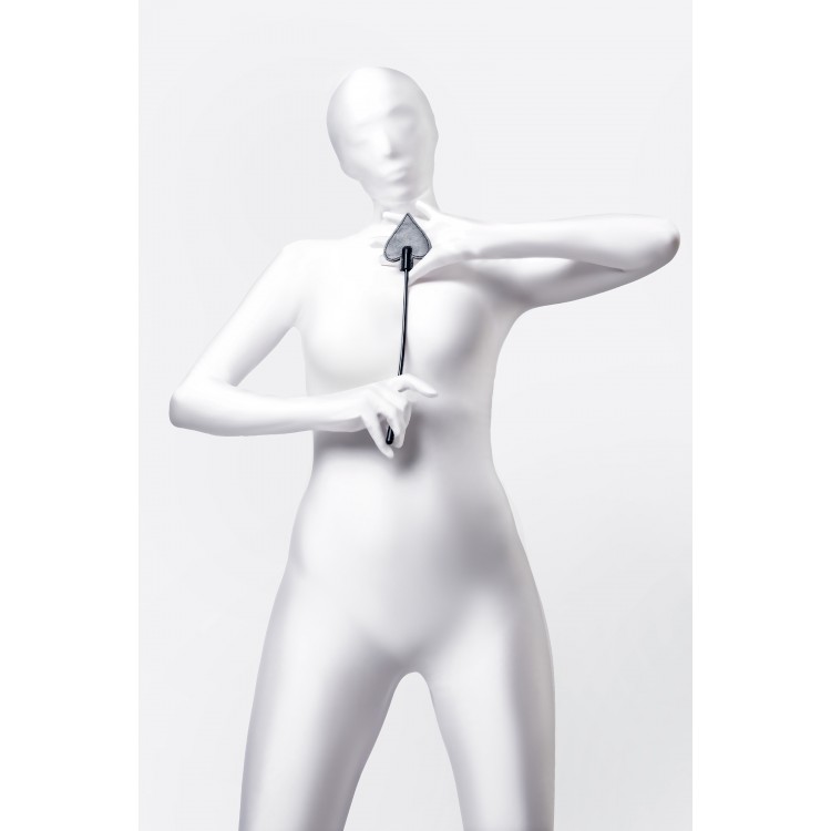 Anonymo BDSM Kırbaç #0007 , PU deri, siyah, 36 cm Anonymo BDSM Kırbaç #0007 , PU deri, siyah, 36 cm