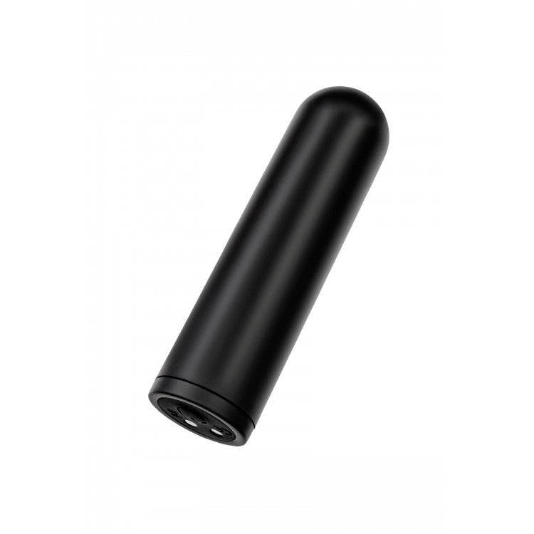 RealStick CALIBER Uzaktan Kumandalı Şarjlı Kurşun Vibratör - Siyah