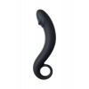 TOYFA POPO Pleasure Dorado anal stimülatörü, su geçirmez, silikon, siyah, 18 cm, Ø 3,5 cm